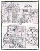 Indianapolis - North, Indianapolis - North-Eastern, Irvington, Indiana State Atlas 1876